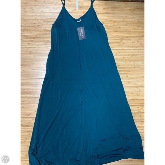 Dress Casual Maxi By Clothes Mentor In Green, Size: Xl