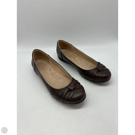 Shoes Flats By Naturalizer In Brown, Size: 10