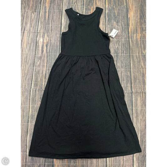 Dress Casual Maxi By Sonoma In Black, Size: Xl