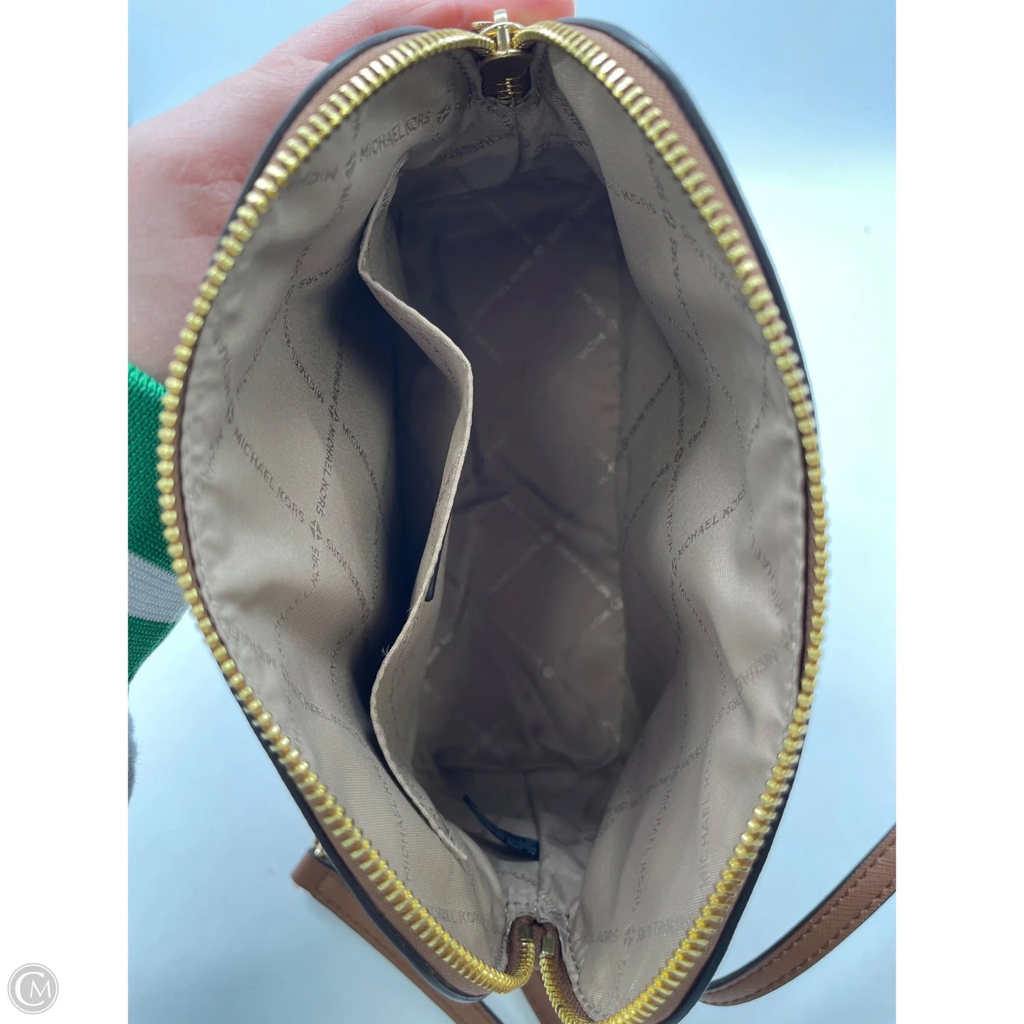 Crossbody Designer By Michael Kors, Size: Medium