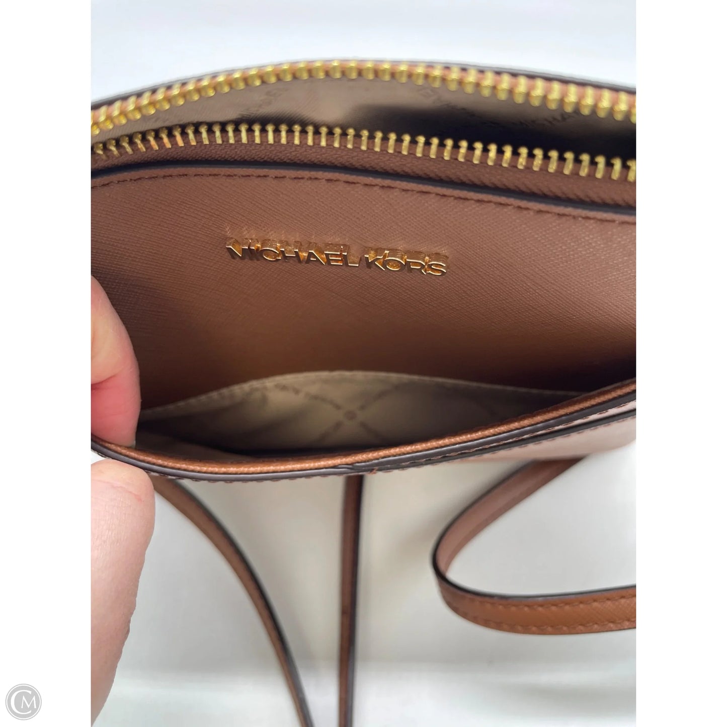 Crossbody Designer By Michael Kors, Size: Medium