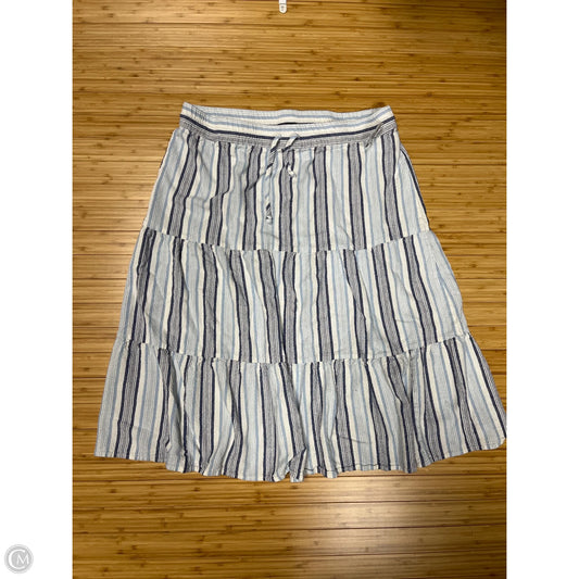 Skirt Maxi By Stitch Star In Blue, Size: 1x