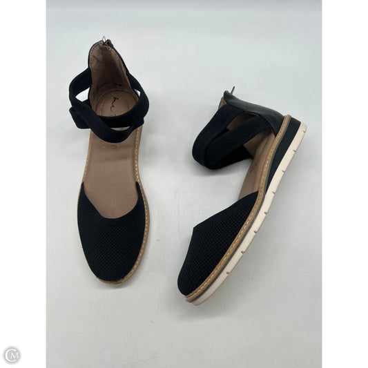 Sandals Flats By Me Too In Black, Size: 8