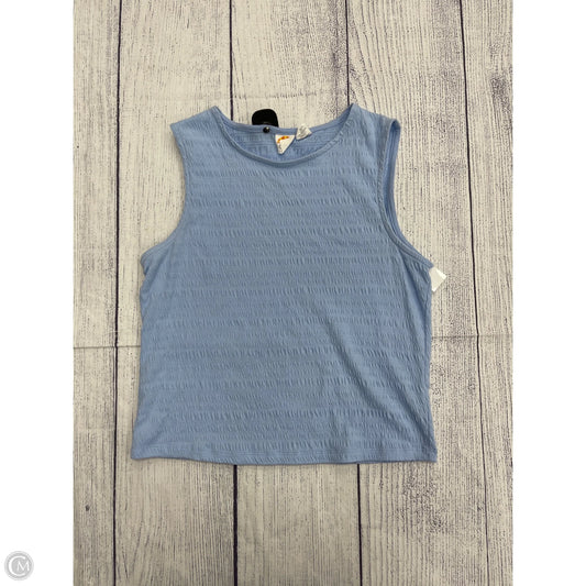 Tank Top By C And C In Blue, Size: Xl