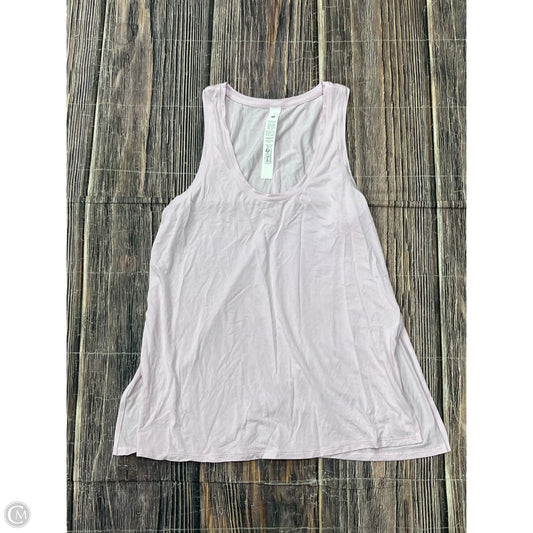 Tank Top By Lululemon In Pink, Size: M