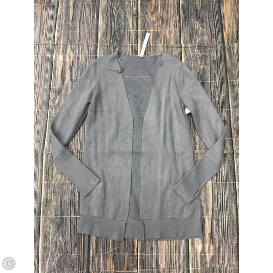 Sweater Cardigan By Lululemon In Grey, Size: 6