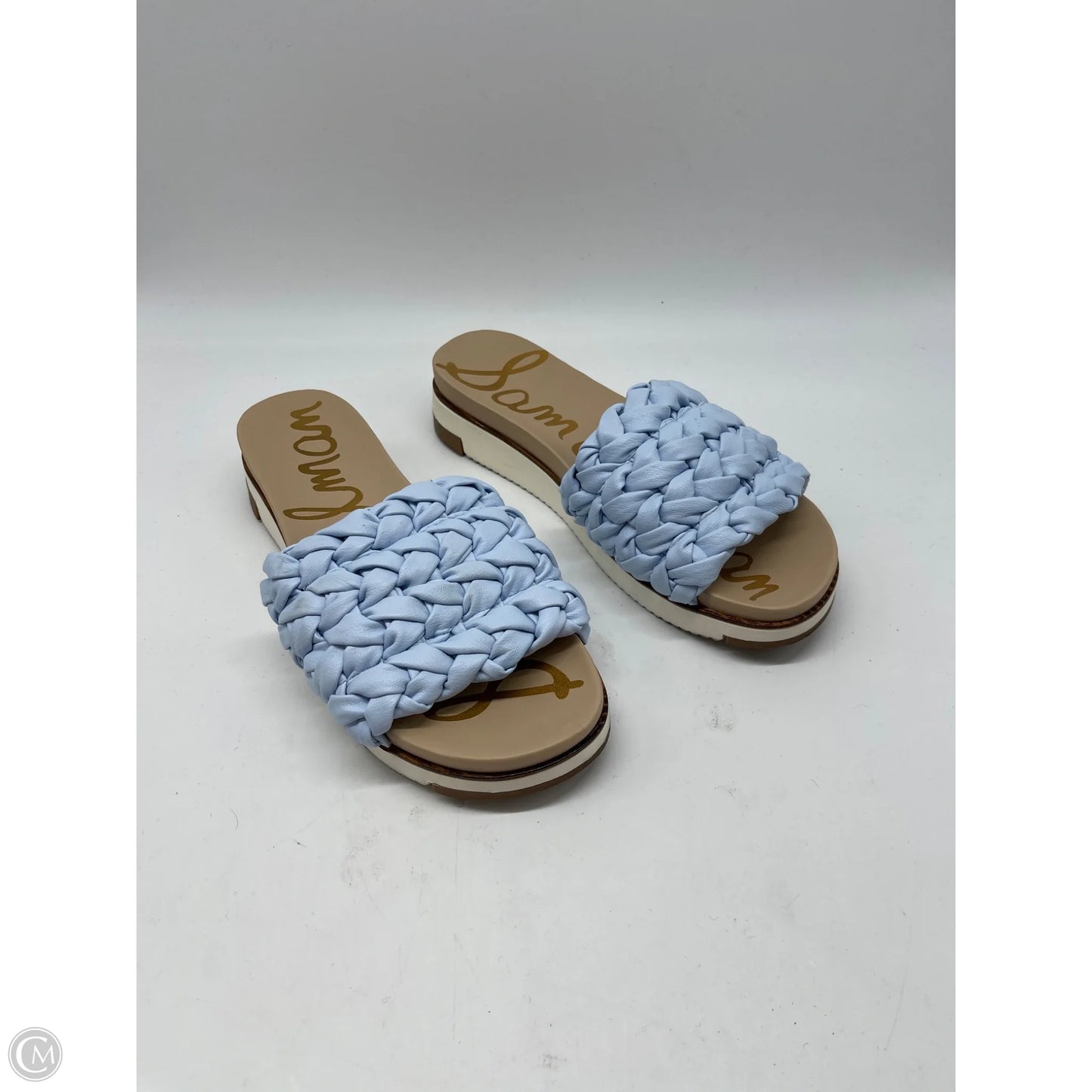 Sandals Flats By Sam Edelman In Blue, Size: 7.5