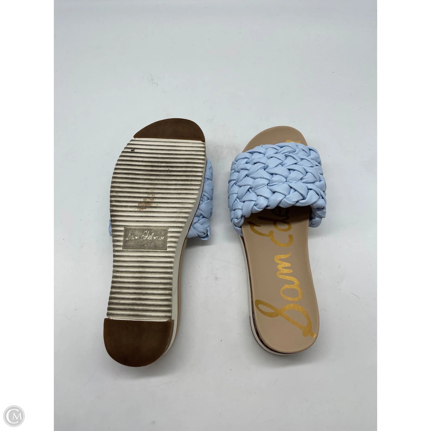 Sandals Flats By Sam Edelman In Blue, Size: 7.5