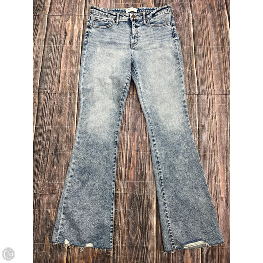 Jeans Flared By Bke In Blue Denim, Size: 18