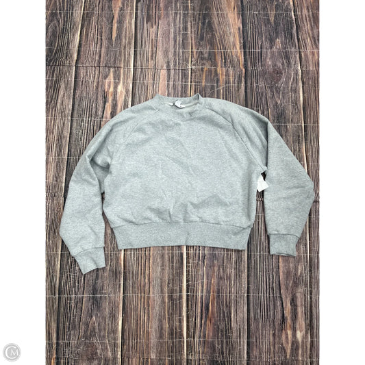Sweatshirt Crewneck By Athleta In Grey, Size: S