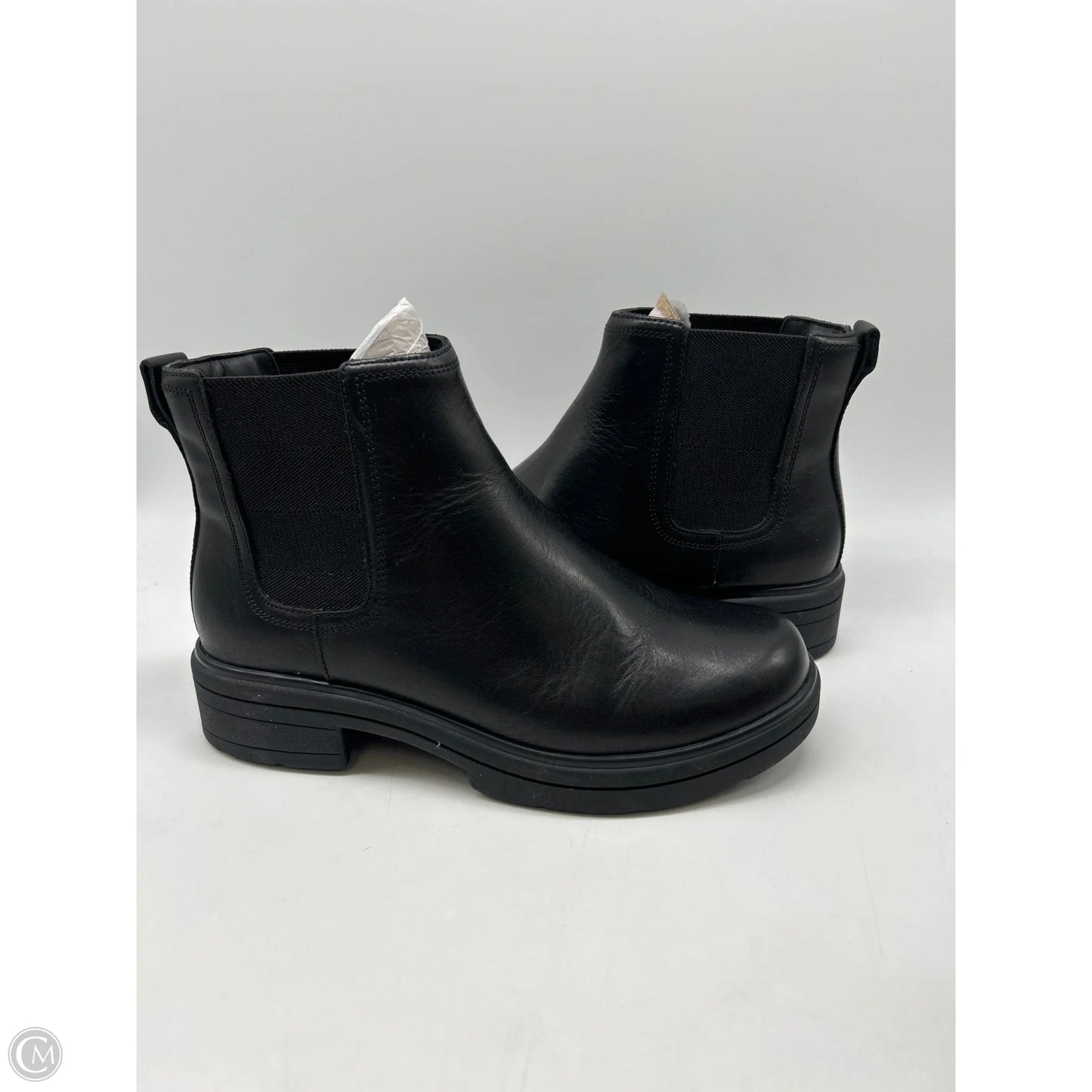 Boots Ankle Flats By Abeo In Black, Size: 7.5