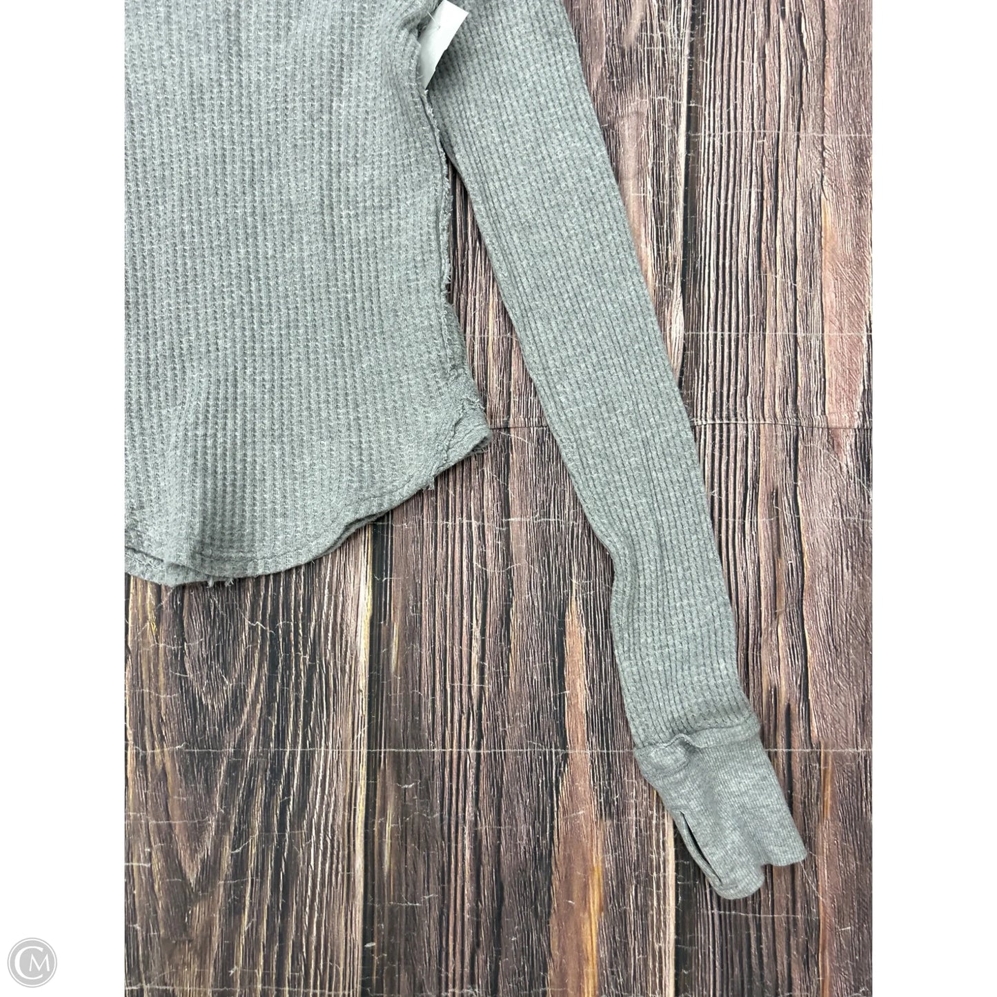 Top Long Sleeve By We The Free In Grey, Size: Xs