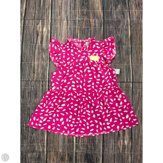 Top Short Sleeve By Jodifl In Pink, Size: S