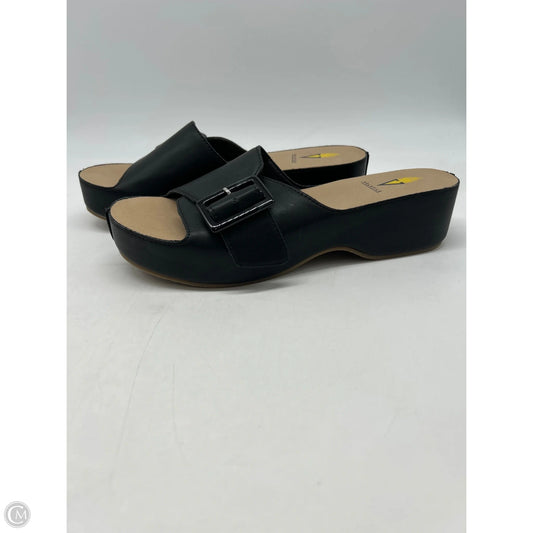 Sandals Heels Wedge By Volatile In Black, Size: 8