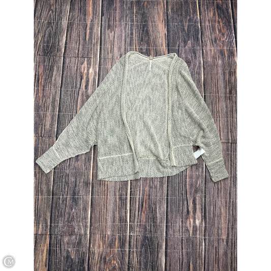 Sweater Cardigan By Free People In Tan, Size: S