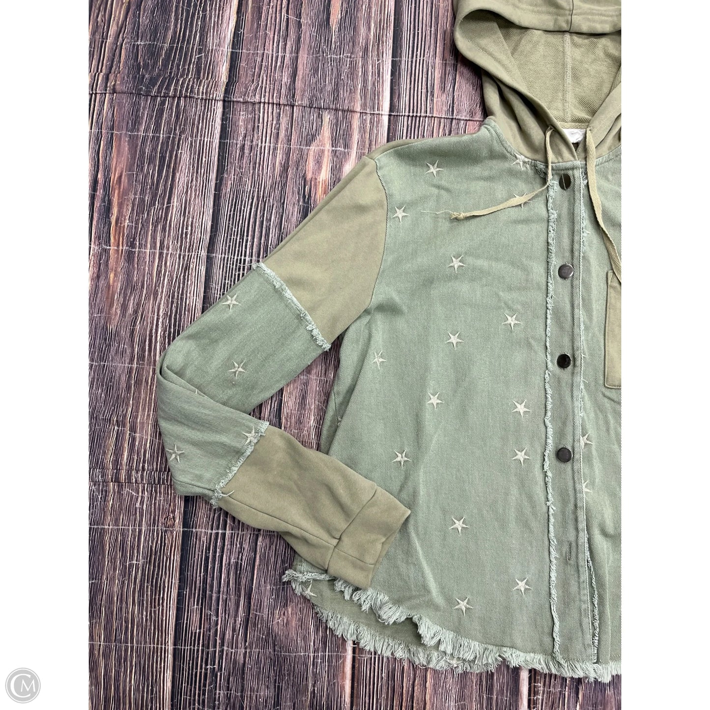Jacket Other By Heyson In Green, Size: M