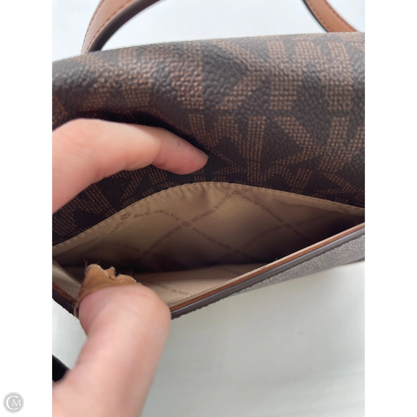 Crossbody Designer By Michael Kors, Size: Small