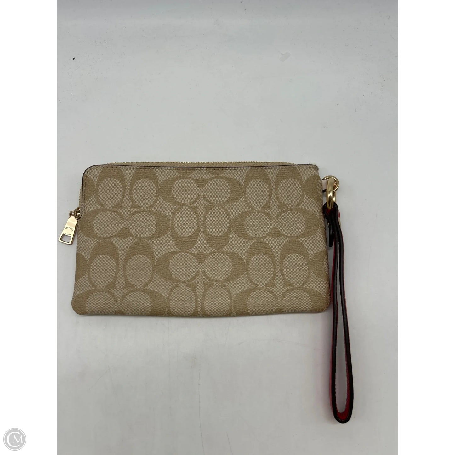 Wristlet Designer By Coach, Size: Medium