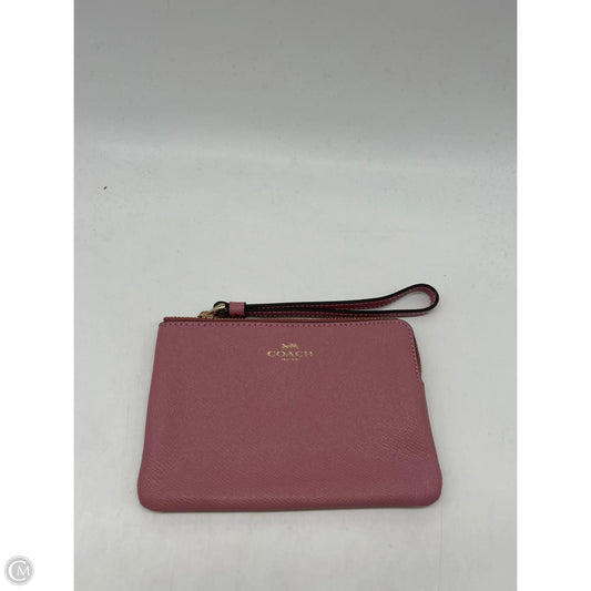 Wristlet Designer By Coach, Size: Small