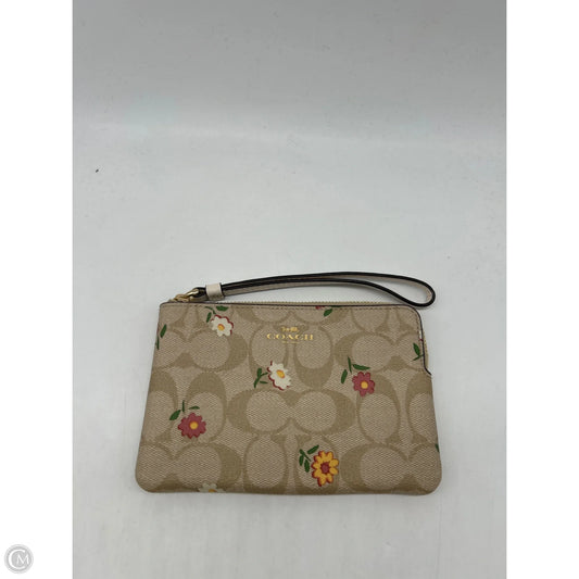 Wristlet Designer By Coach, Size: Small