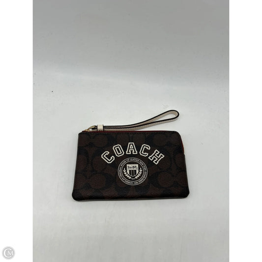 Wristlet Designer By Coach, Size: Small