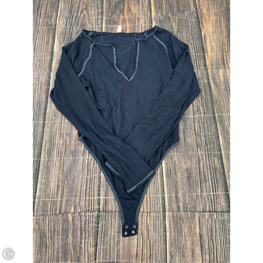 Top Long Sleeve By Free People In Blue, Size: L