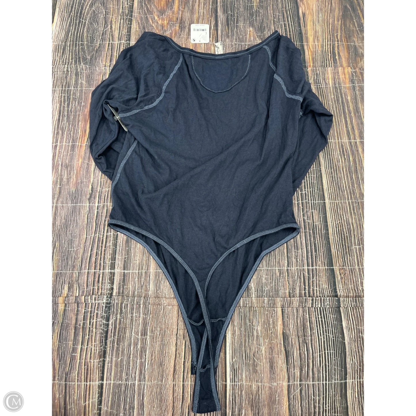 Top Long Sleeve By Free People In Blue, Size: L