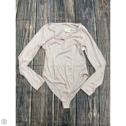 Top Long Sleeve By Free People In Pink, Size: Xl
