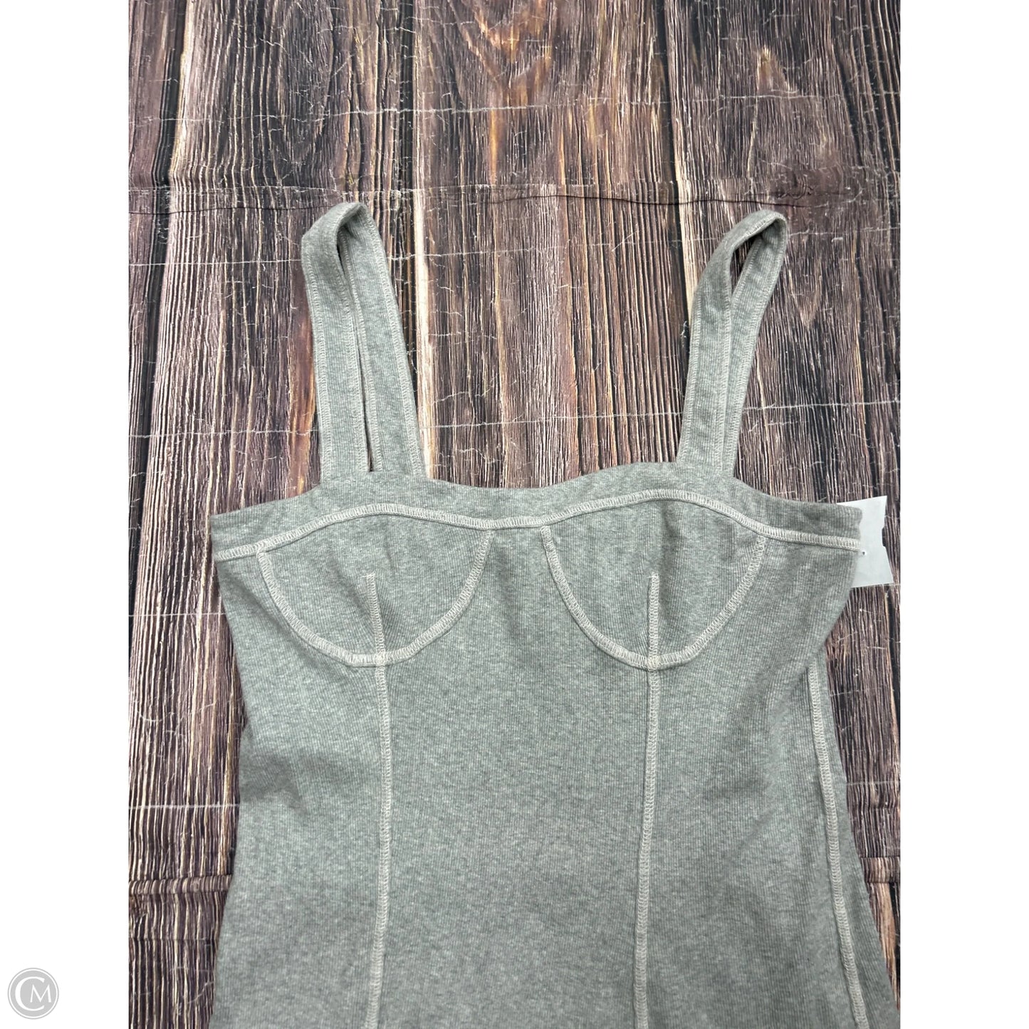 Dress Casual Short By Anthropologie In Grey, Size: L