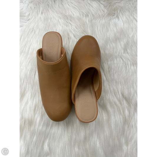 Shoes Heels Block By Loft In Brown, Size: 7.5