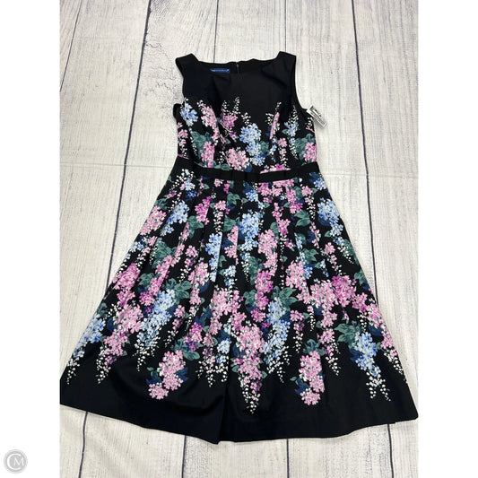 Dress Party Short By Talbots In Floral Print, Size: 2p