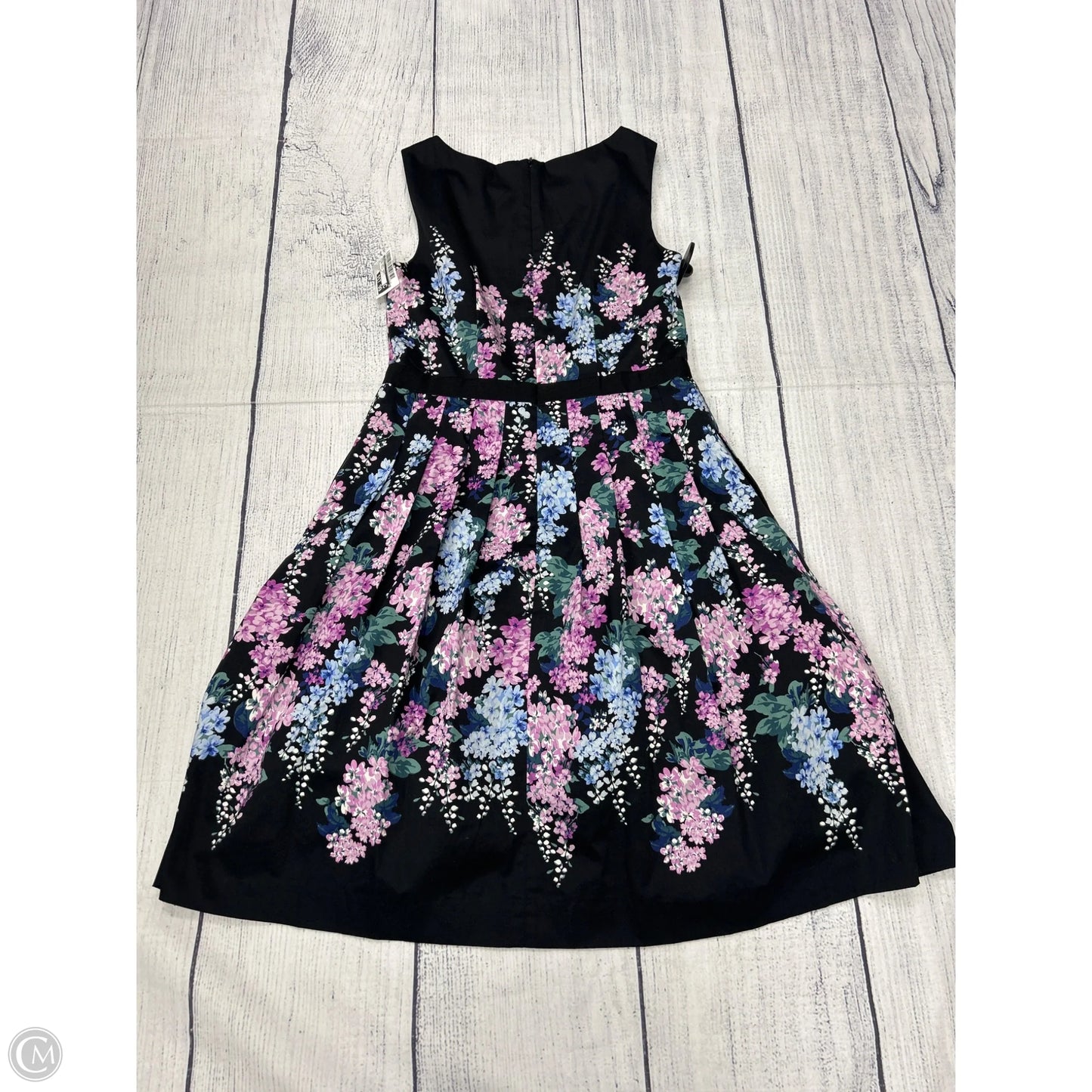Dress Party Short By Talbots In Floral Print, Size: 2p