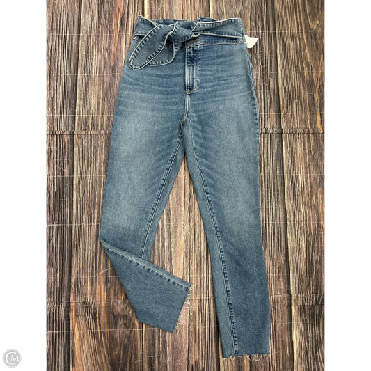 Jeans Skinny By Abercrombie And Fitch In Blue Denim, Size: 2P