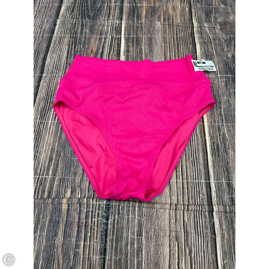 Swimsuit Bottom By Clothes Mentor In Pink, Size: L