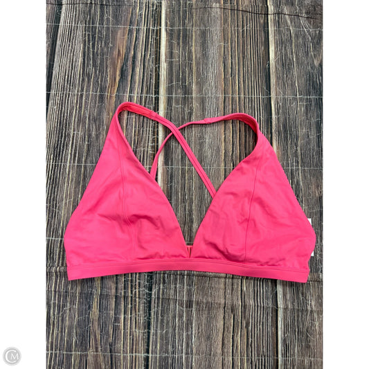 Swimsuit Top By Fabletics In Pink, Size: L