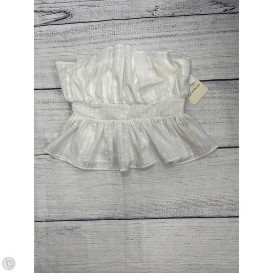Tank Top By Clothes Mentor In White, Size: M