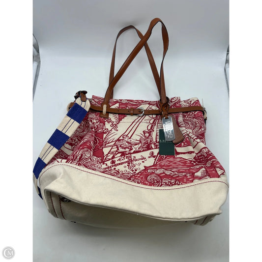 Tote By Lauren By Ralph Lauren, Size: Large