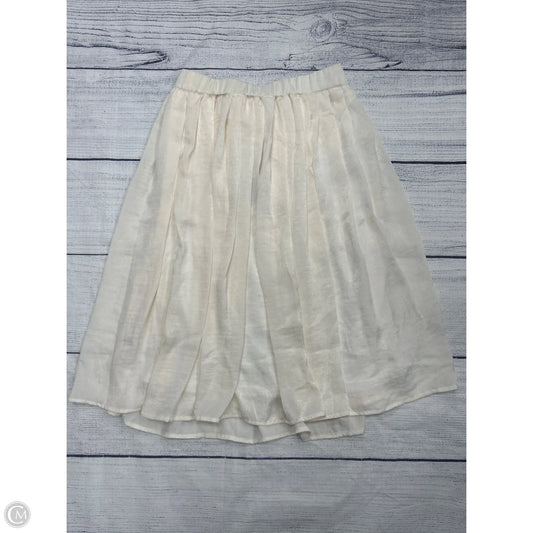 Skirt Maxi By Le Lis In Cream, Size: L