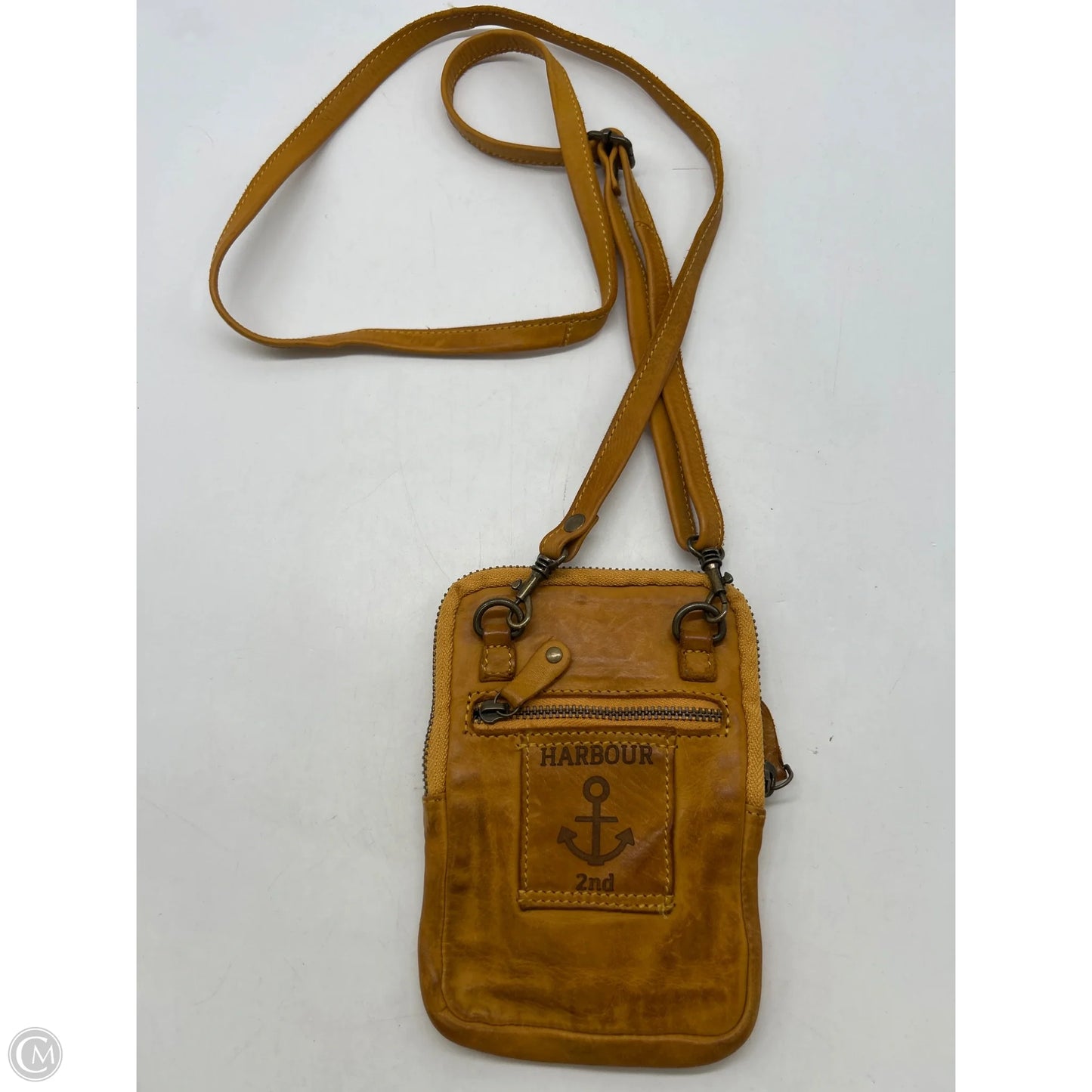 Crossbody Leather By Clothes Mentor, Size: Small