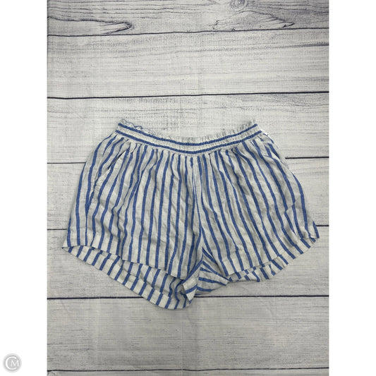 Shorts By Ava & Viv In Blue & White, Size: 2x