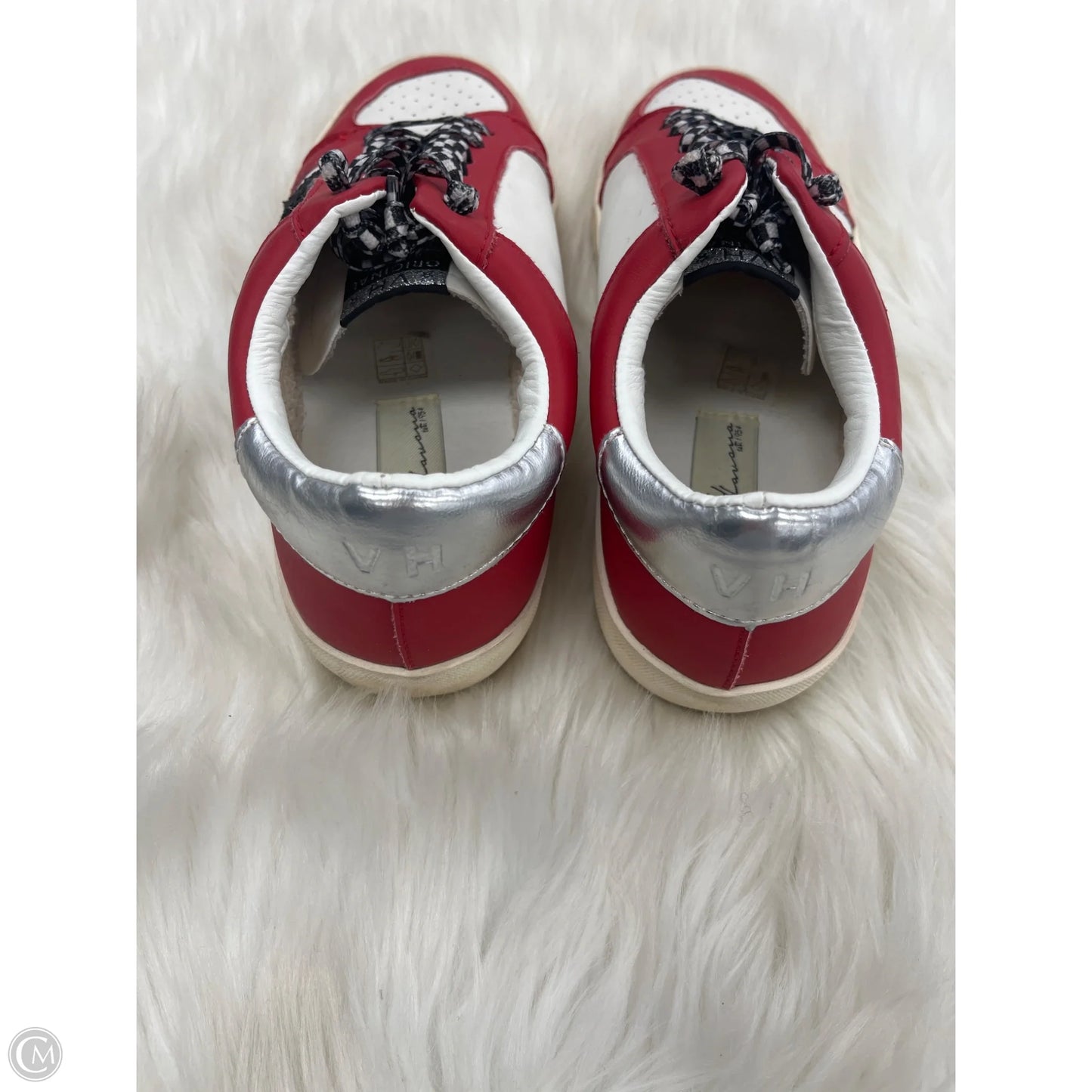 Shoes Sneakers By Vintage Havana In Red & White, Size: 9