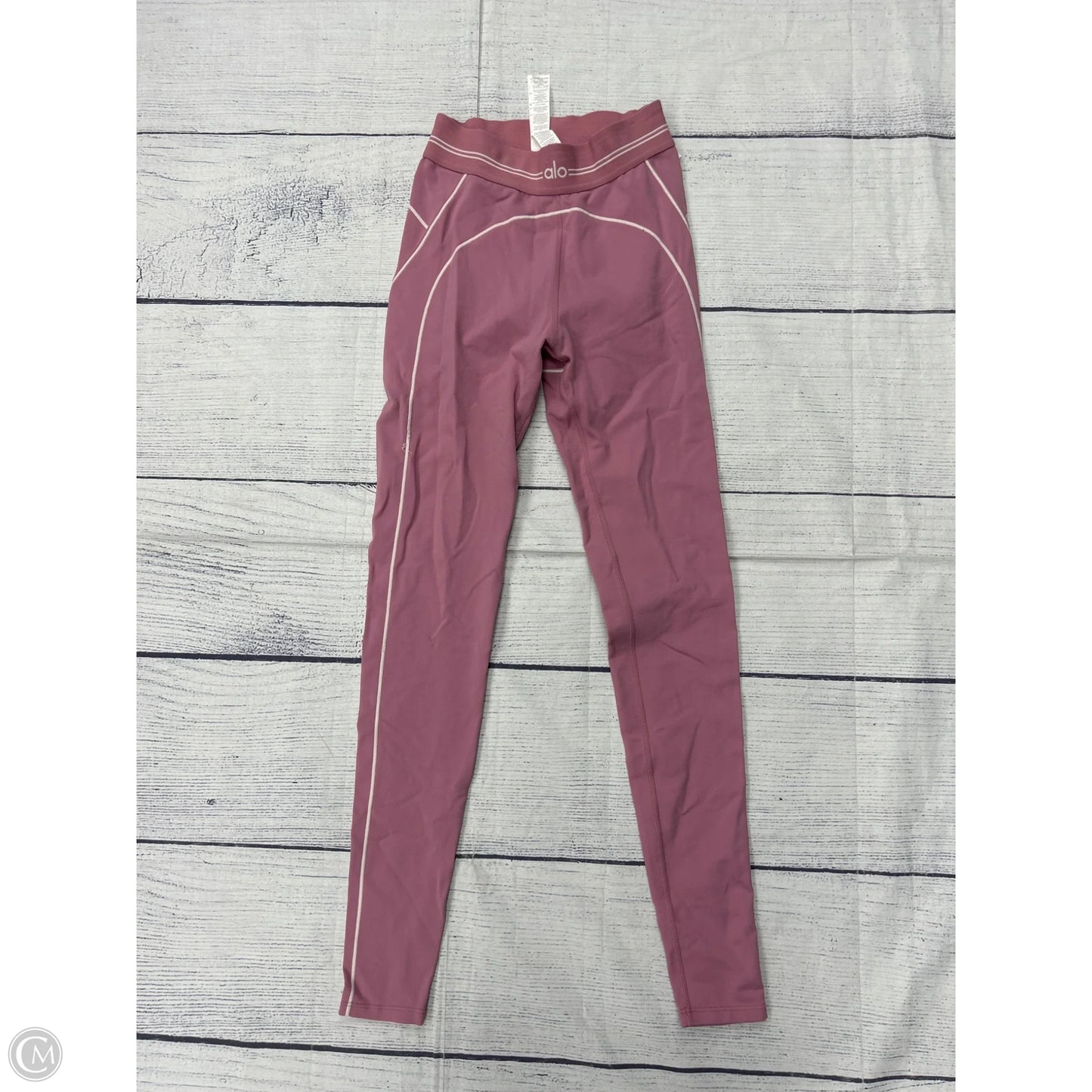 Athletic Leggings By Alo In Pink, Size: Xs