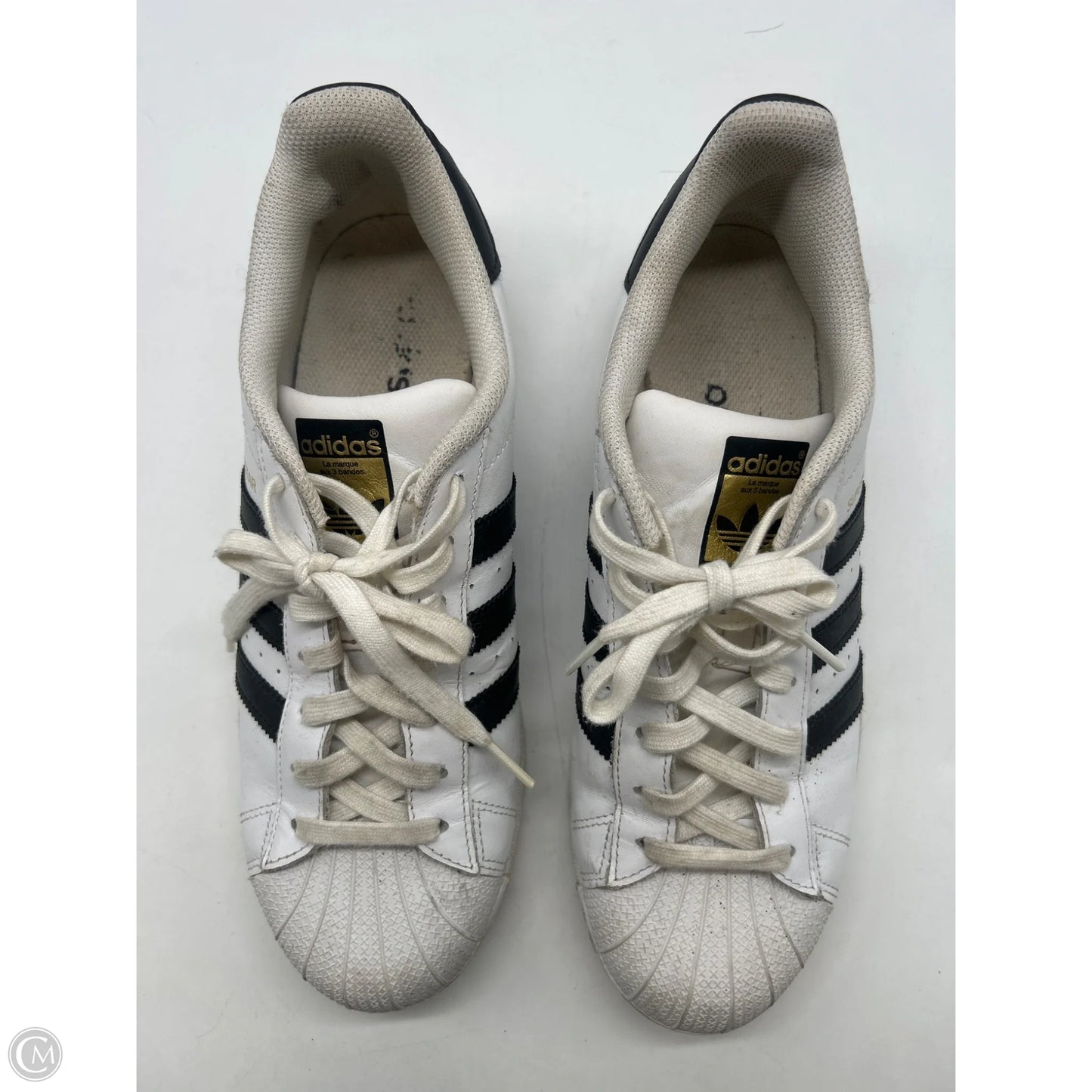Shoes Athletic By Adidas In Black & White, Size: 10.5