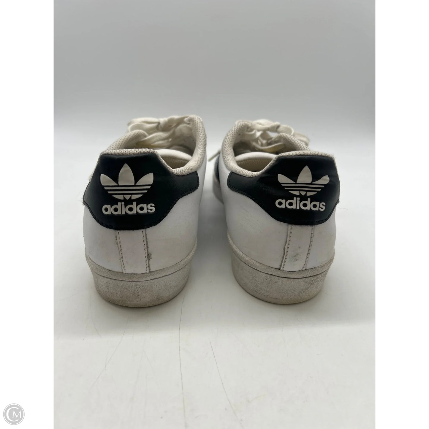 Shoes Athletic By Adidas In Black & White, Size: 10.5