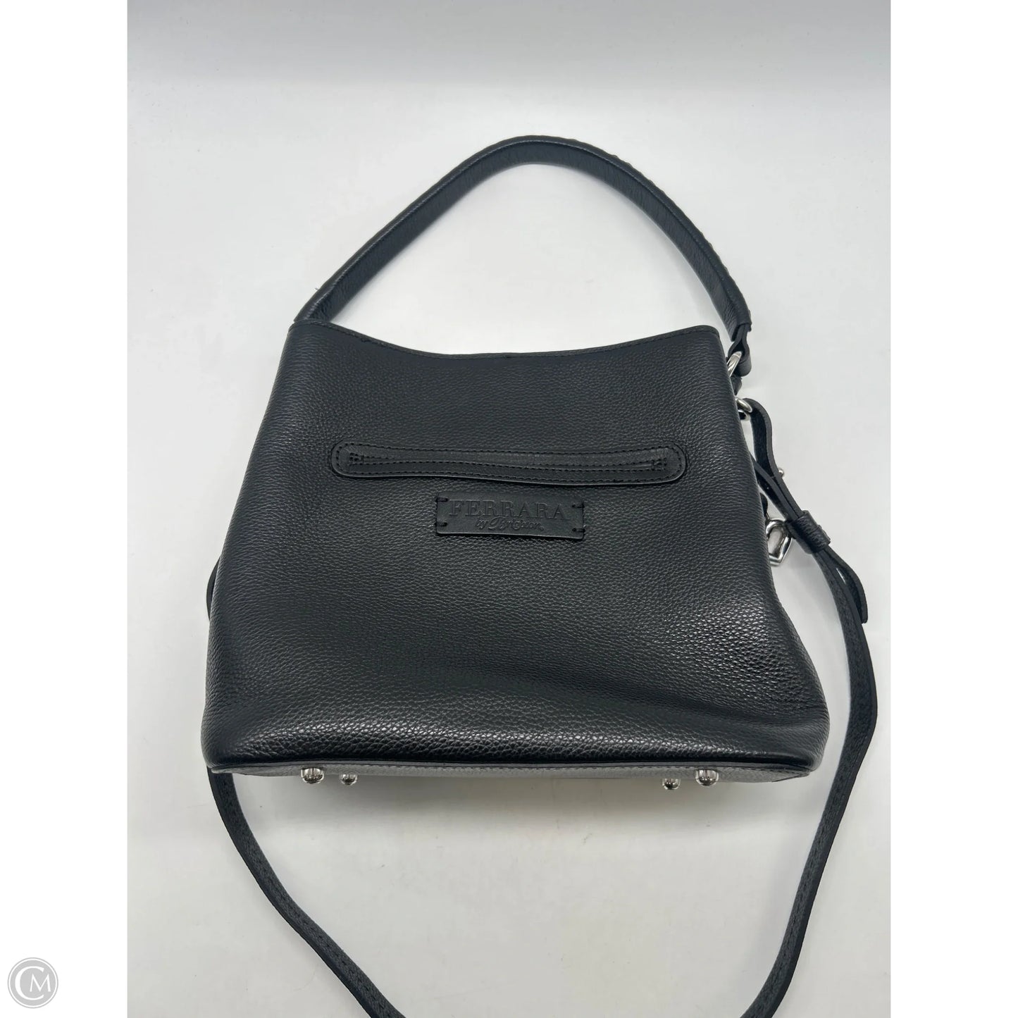 Handbag Leather By Brighton, Size: Medium