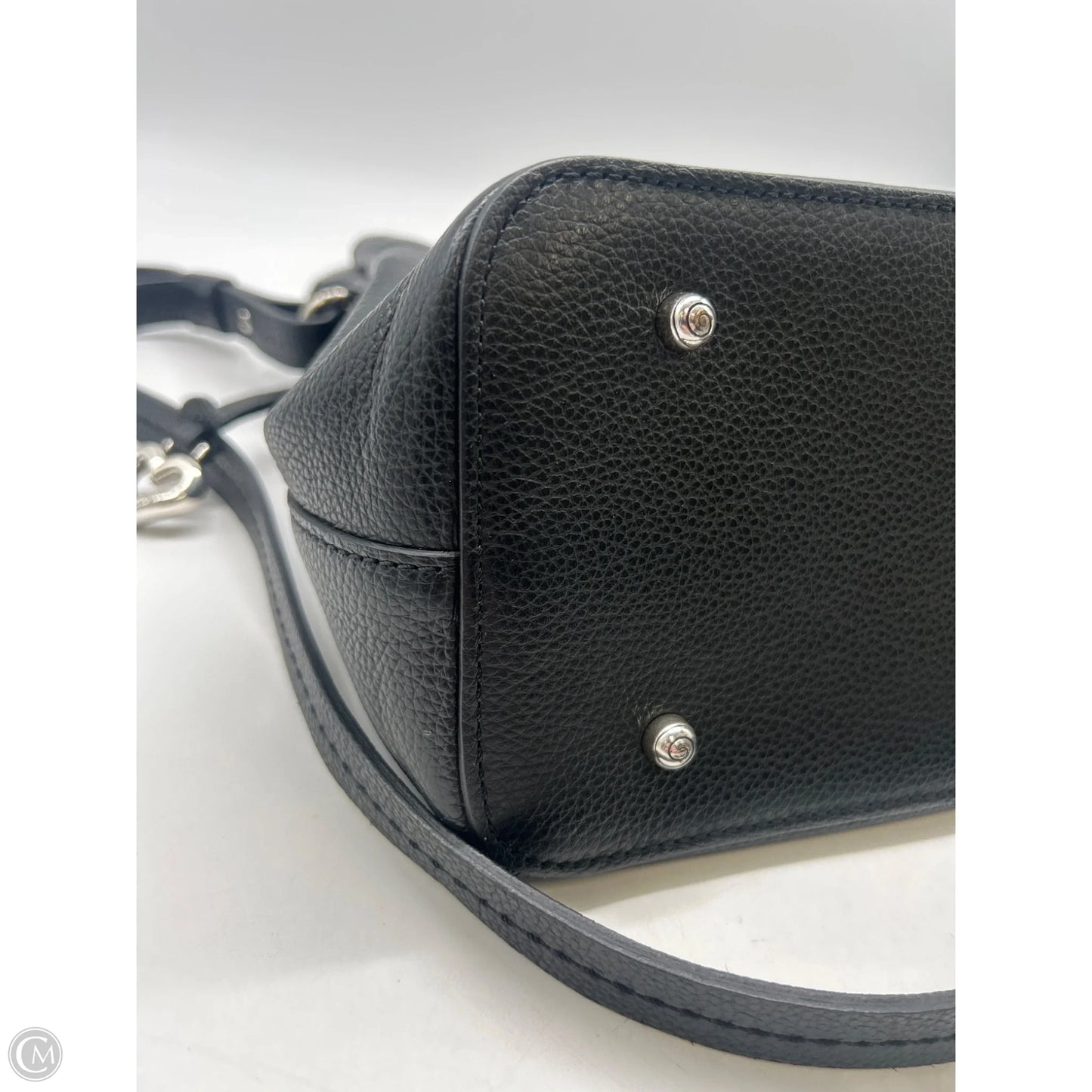 Handbag Leather By Brighton, Size: Medium