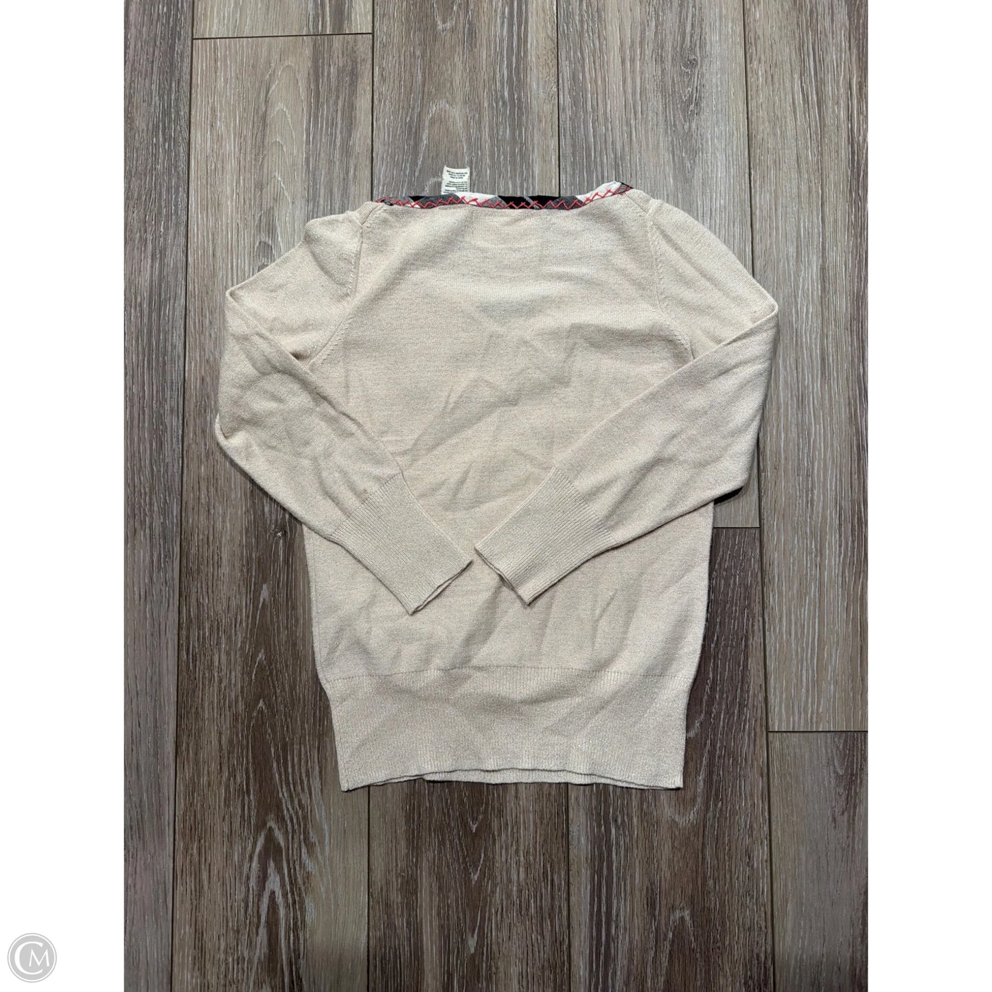 Sweater By Anthropologie In Tan, Size: Xs