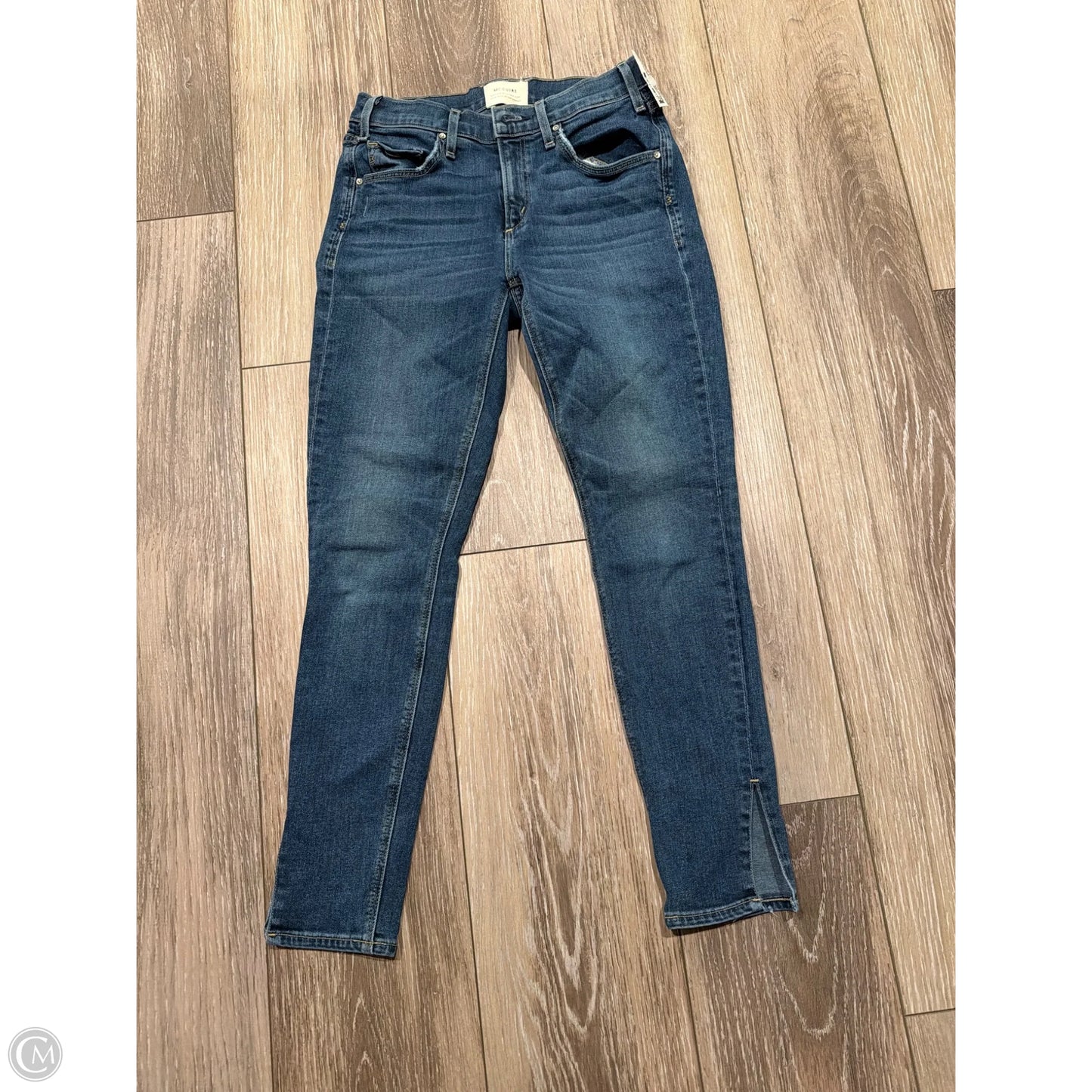 Jeans Skinny By Anthropologie In Blue Denim, Size: 2