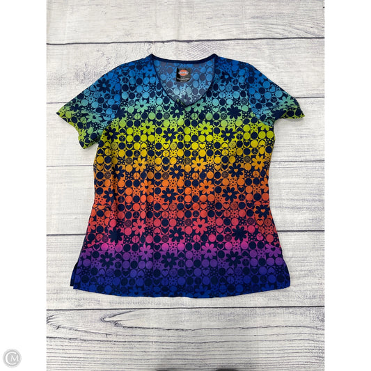 Top Short Sleeve By Dickies In Multi-colored, Size: L