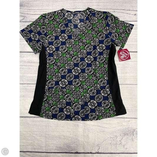 Top Short Sleeve By Clothes Mentor In Multi-colored, Size: M